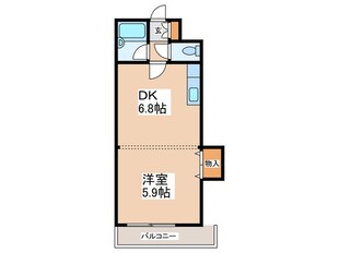 ハイツベールシバの物件間取画像